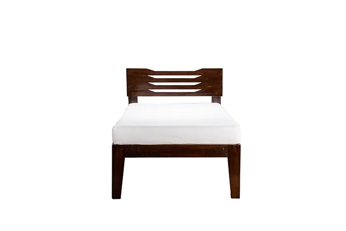 VIVDeal Teak Álvaro Single Bed